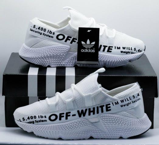 tênis adidas off white