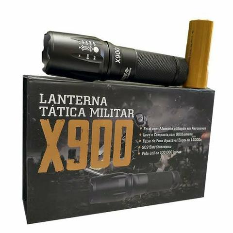 Lanterna Tática Militar X900 super potentes - Foto 2