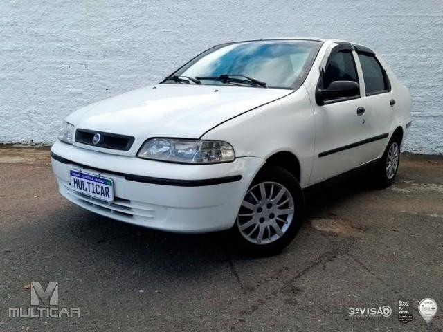 Fiat Siena ELX 1.6 mpi 8V/16V 4p - Branco - 2003