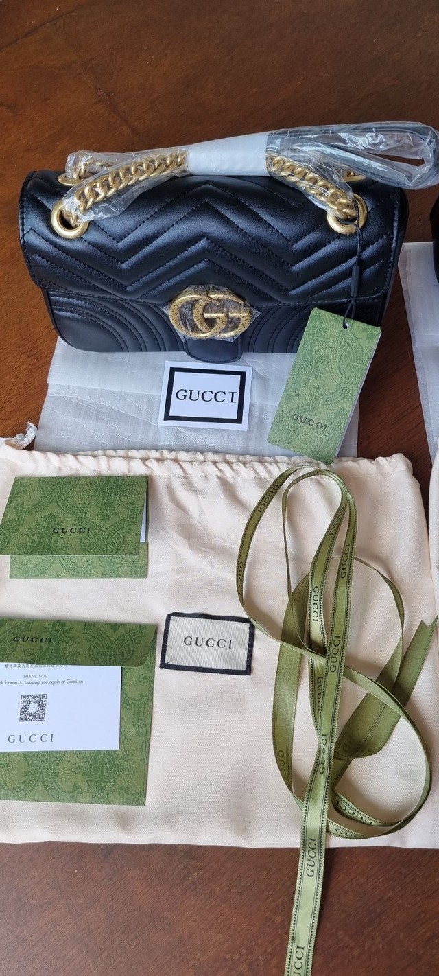 Bolsa Gucci Marmont Matelassê 