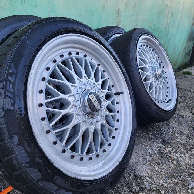 Rodas bbs 17x7,5 4x100  - Foto 6
