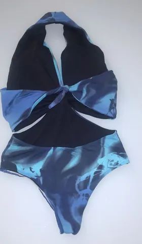 Lote de 3 bodys com bojo e 1 blusa -  tamanho M - Foto 4