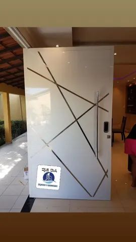 Portas pivotantes de acm alumínio  - Foto 3