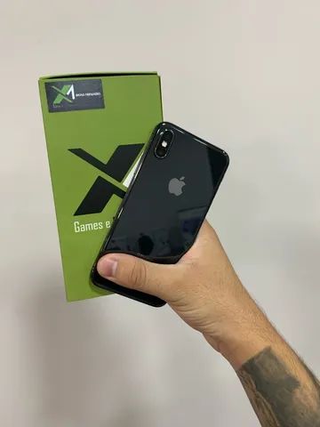 iPhone X preto com garantia e melhor preço - aproveite essa quarta 