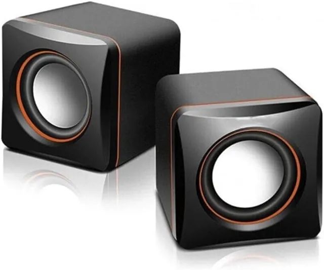 Mini Caixa De Som Para Pc E Notebook Mini Speaker 2.0 - Foto 2