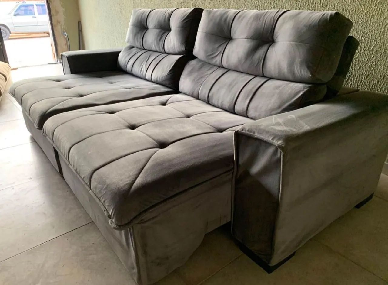 Sofá  retrátil reclinável turim 