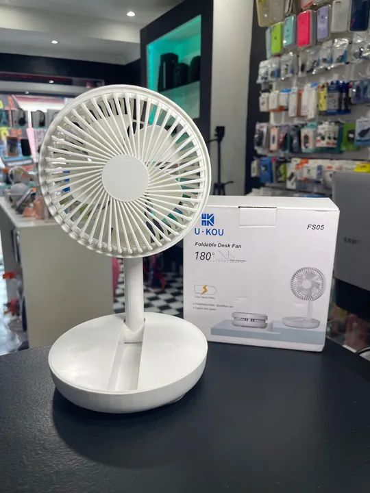 Ventilador de Mesa Dobrável 180° U-Kou