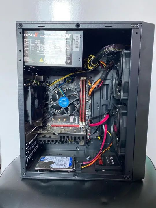 PC GAMER I5 4590 4 GERAÇÃO 16 GB MEMÓRIA RAM MAIS UM MONITOR 19 Vx pro - Foto 6