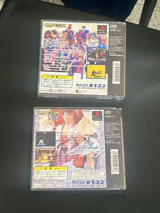 Street Fighter Zero e Zero 2 - Ps1 Original - Foto 2