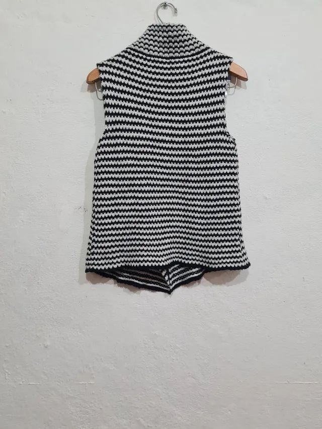 Colete  lã marca Collins tam m semi novo  - Foto 4