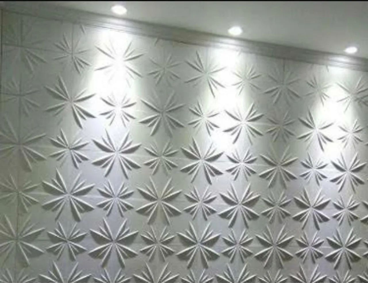 Revestimento 3D Ondulado - gesso 3d - Foto 4