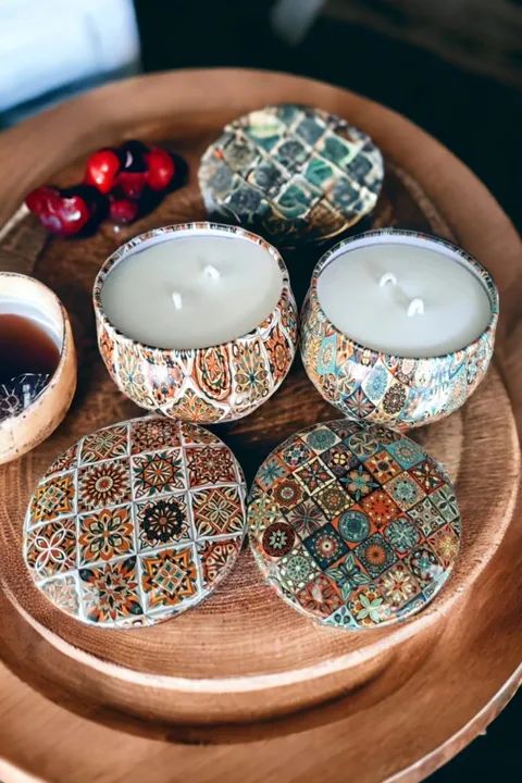 Velas Aromáticas, Votivas e Palito e Sabonetes artesanais - Foto 2