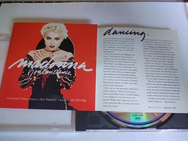 Madonna - You Can Dance CD Edição Japonesa 1986 - CDs, DVDs etc