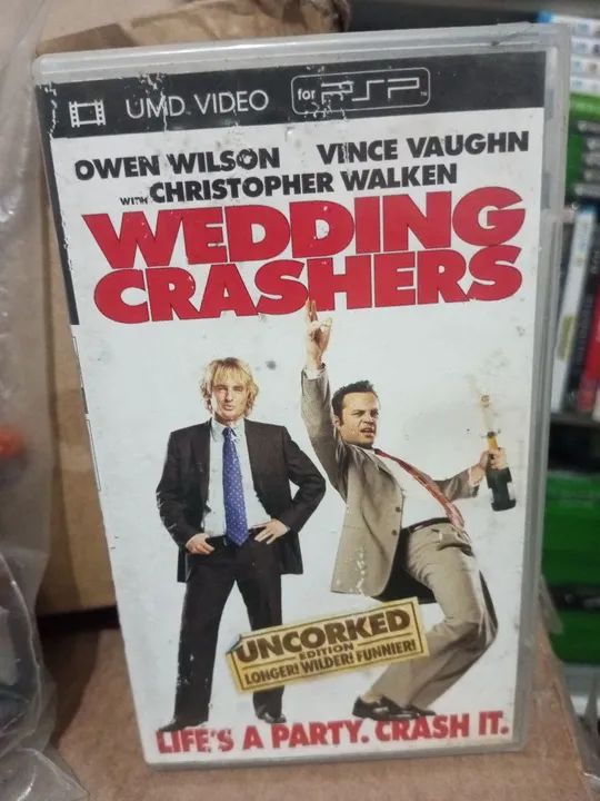 Penetras bom de bico Wedding Crashers - filme umd para sony psp