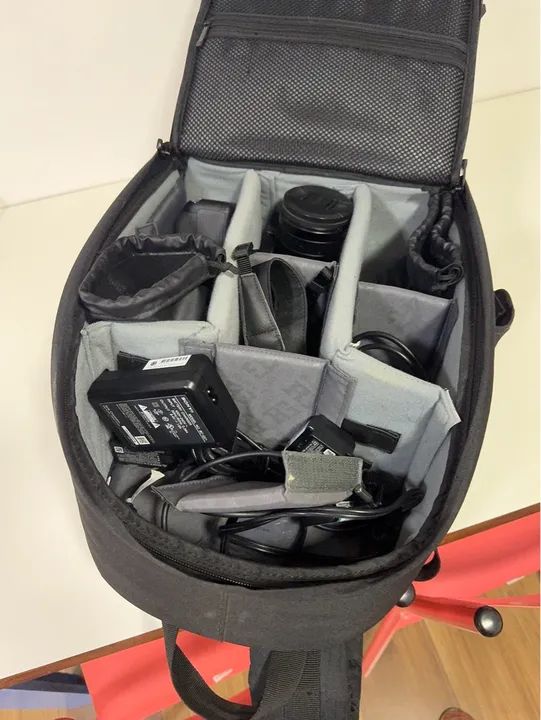 Mochila Ruggard 65 case fotografia importada sem detalhes - Foto 3