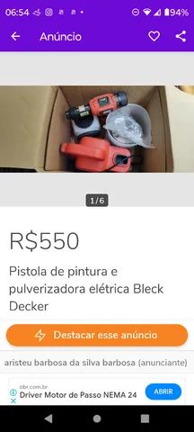 Máquina de pintura Black Decker  - Foto 4