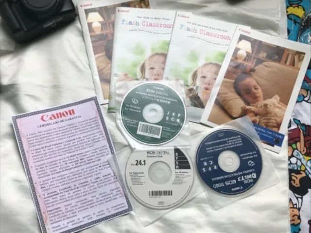 Vendo câmera digital cânon oes rebel T3. semi nova - Foto 6