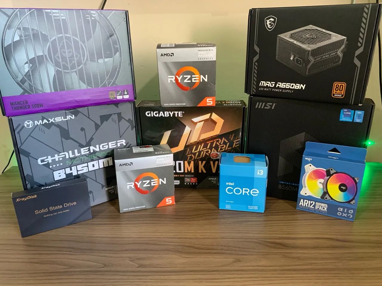 PC GAMER ( NOVO ) RYZEN 5 / MONTAGENS  - Foto 3