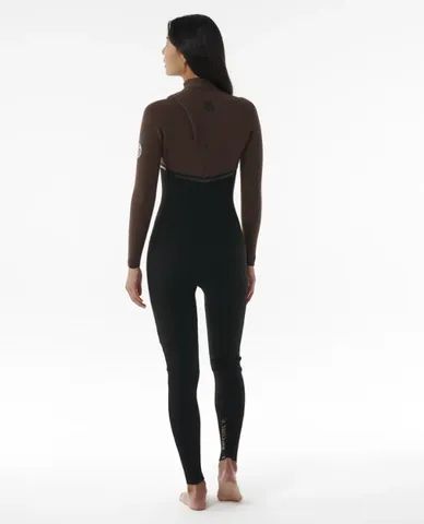 Long John Feminino Rip Curl E-Bomb E7 3/2 mm Zip Free - AV. - Foto 2