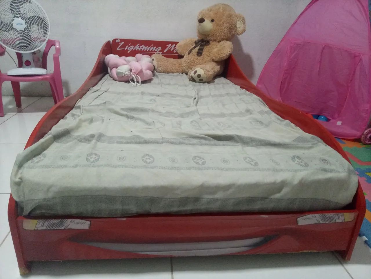 Cama Infantil Carros - Relâmpago McQueen - Foto 2