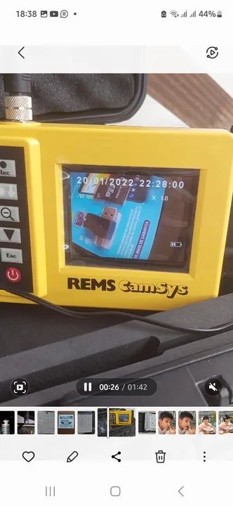 Camera de inspeção de tubos - Foto 3