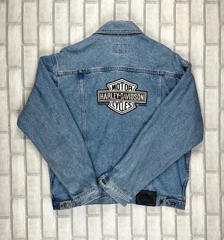 Jaqueta harley davidson sales jeans