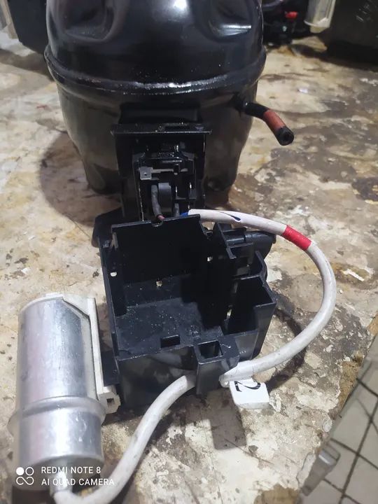 Compressor de geladeira 1/4 novo com garantia  - Foto 4