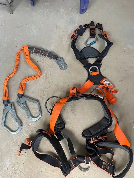 Cinturão 5 pontos com Talabarte Duplo