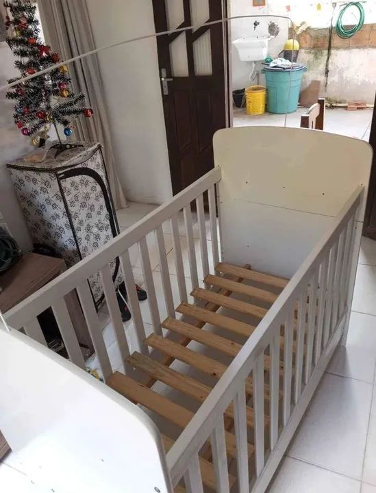 Berço Cama 3 em 1 com Colchão - Foto 2