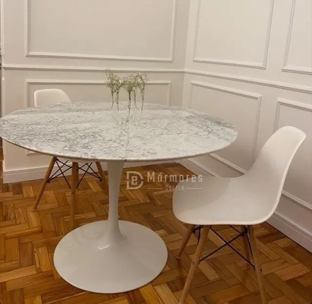 Mesa Saarinen Mármore Carrara Gioia 1.20