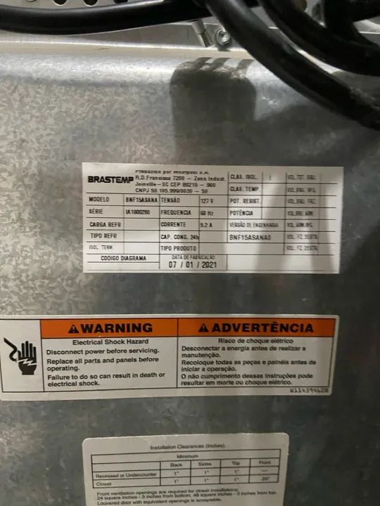 Máquina de Lavar Brastemp 15kg Titanium BNF15AS - Foto 6