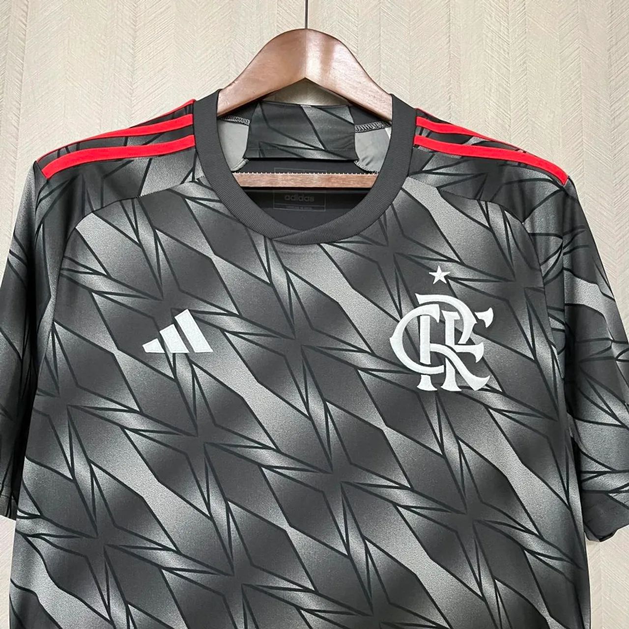 Camisa Flamengo III 24/25 Torcedor Masculina  - Foto 2