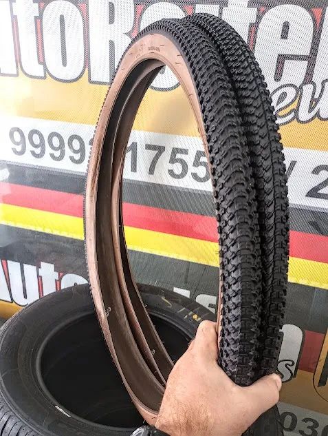 Pneu Novo Bicicleta - Aro 29 Medida 2.10 Faixa Bege - Marca Speedmax - Promoção - Foto 2