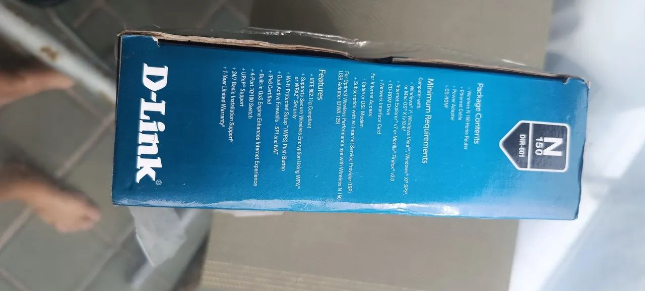 Roteador D-Link DIR-600 Wireless N 150Mbps Preto - Foto 4