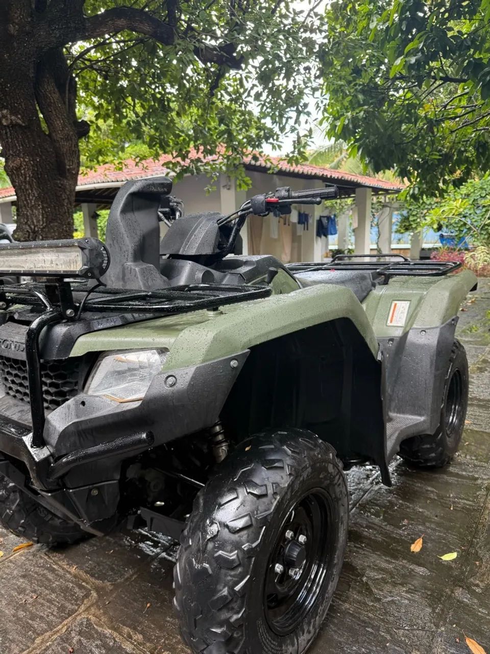 Quadriciclo honde fourtrax 420 2018 bem novinho - Foto 2