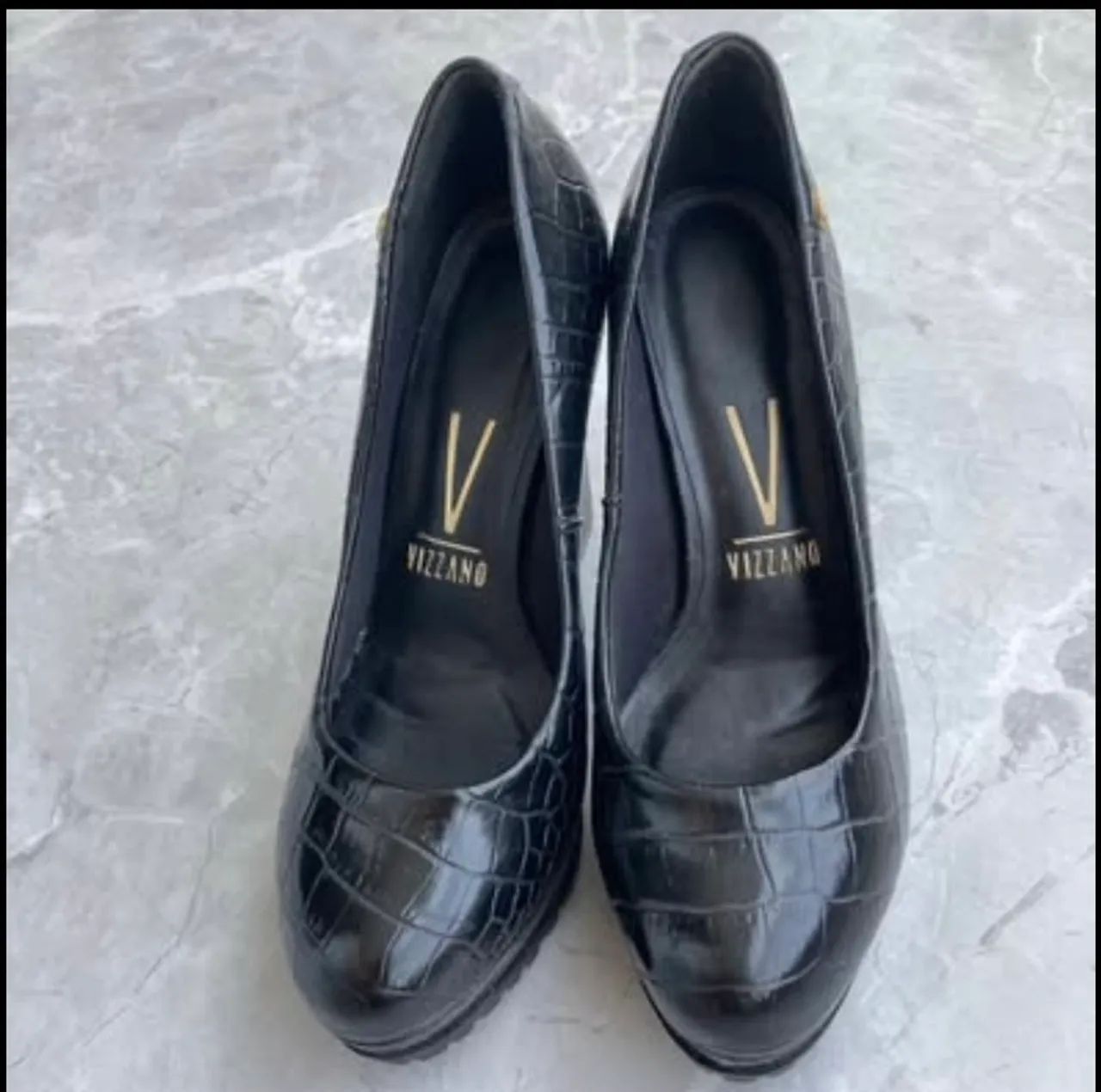 Sapato preto plataforma Vizzano - Foto 3