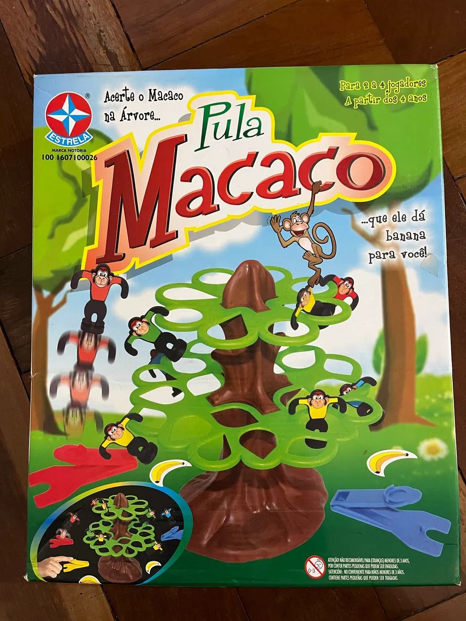 Jogo pula macaco semi novo 