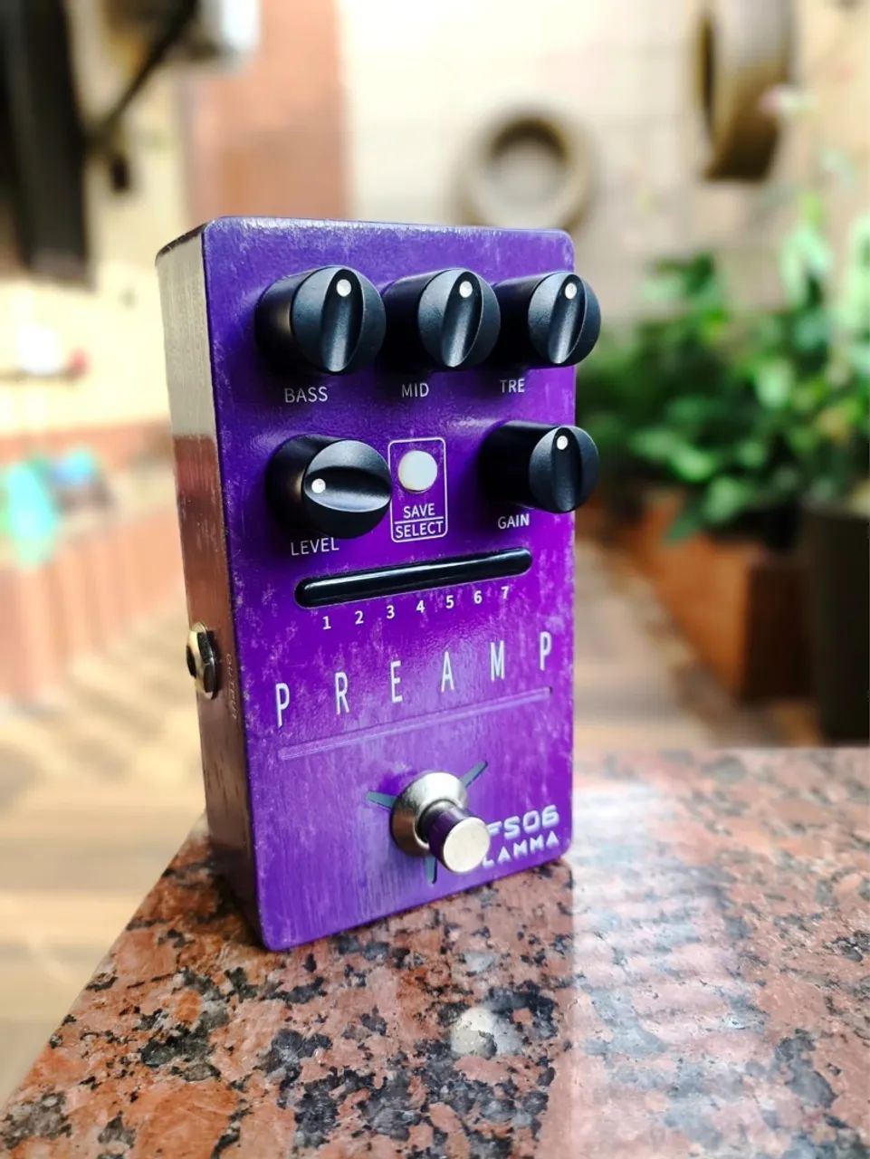 Pedal para guitarra Preamp