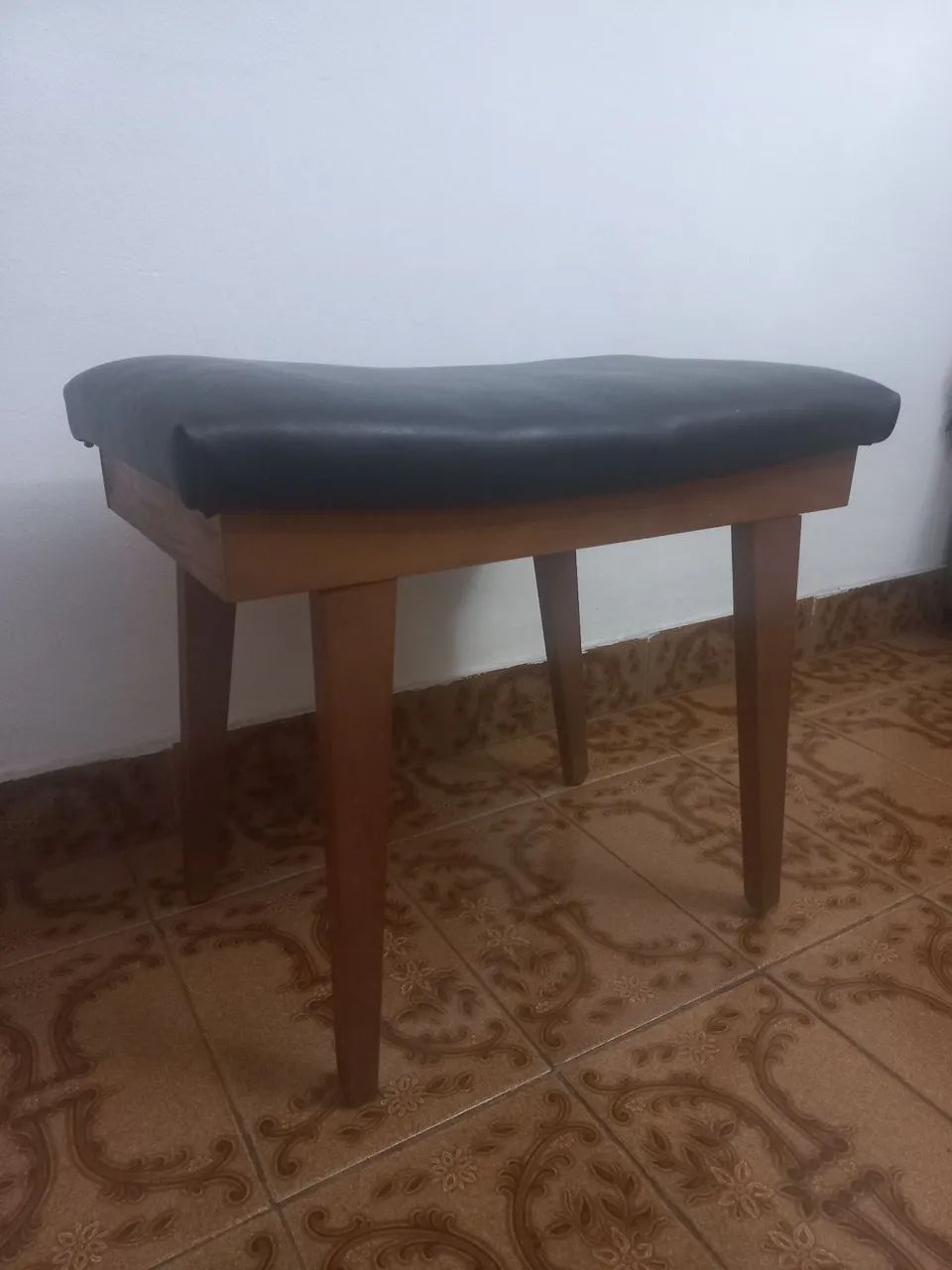 Banquinho antigo madeira  - Foto 3