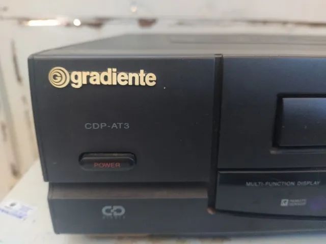 TOCA CD PLAYER GRADIENTE CDP-AT3 - DEFEITO - Foto 3
