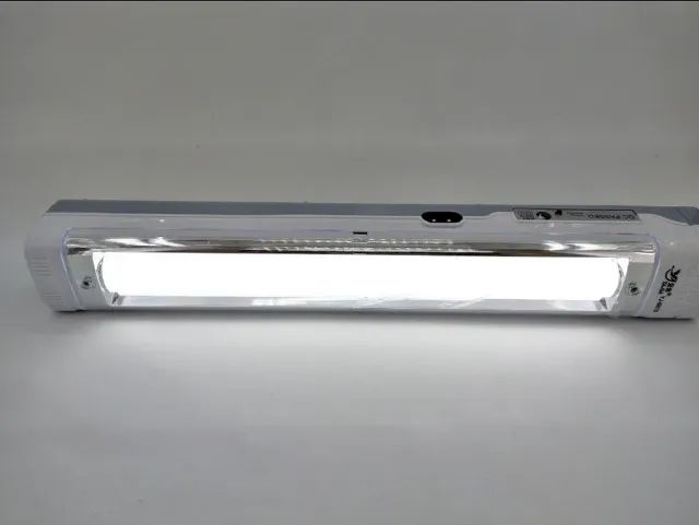 Lâmpada de Emergência LED Recarregável - YAJIA YJ-6875 - 15 LEDs - 2 Modos (Modo Lanterna) - Foto 5