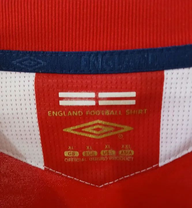 CAMISA SELECAO INGLATERRA UMBRO 2006 NOVA FRETE GRATIS - Foto 6