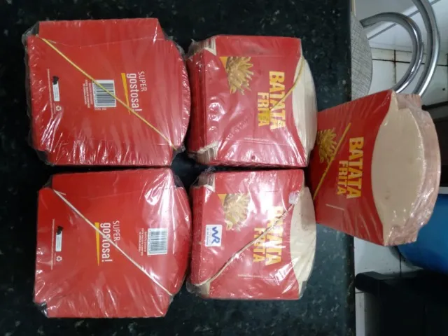 material para batatas fritas
