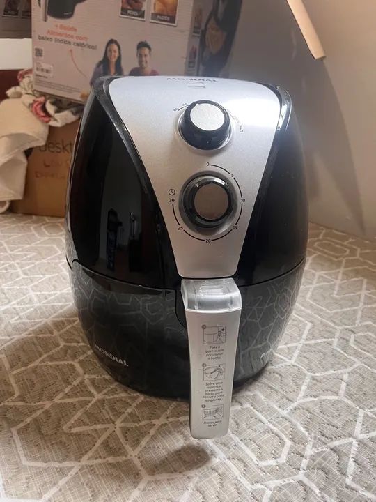 Air Fryer Mondial - Semi Novo - Foto 4