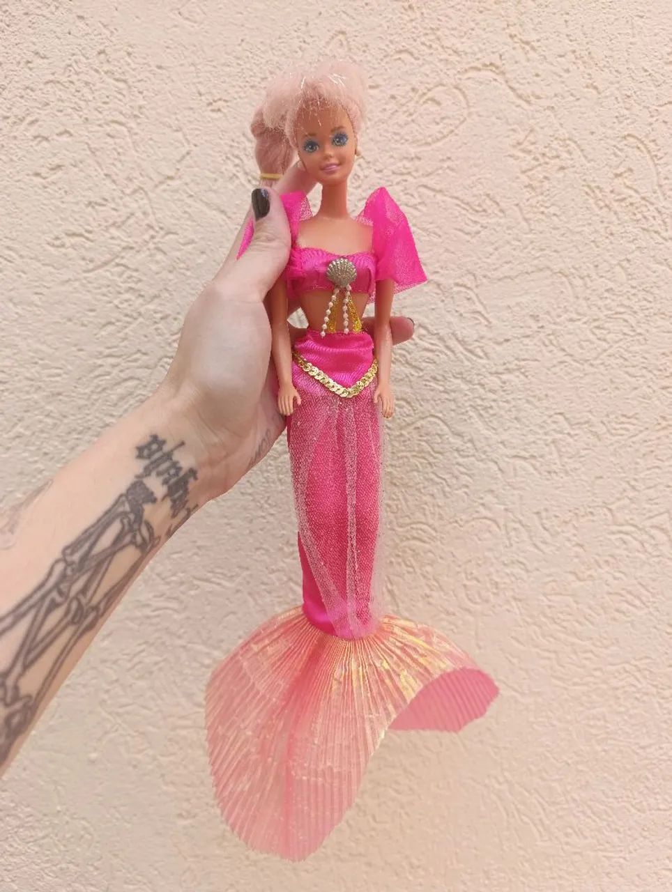 Antiga Barbie Fonte da Sereia (1993) - Foto 2