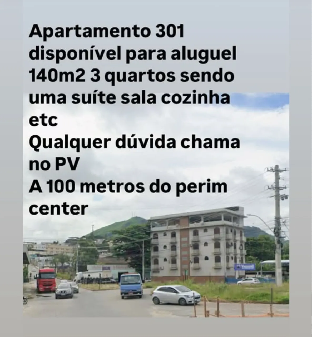Apartamento próximo ao Perim Center