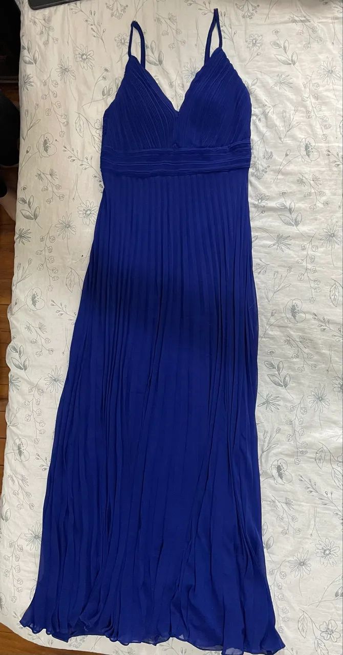 Vestido de festa plissado  - Foto 3