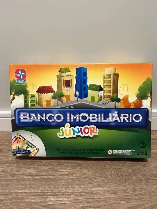 Banco Imobiliário Júnior - Jogo de Tabuleiro