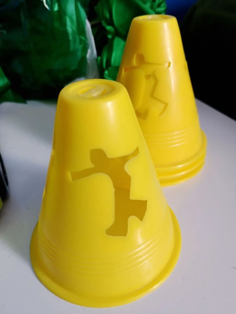 Cones de treinamento com recorte - 4 cones - Foto 5
