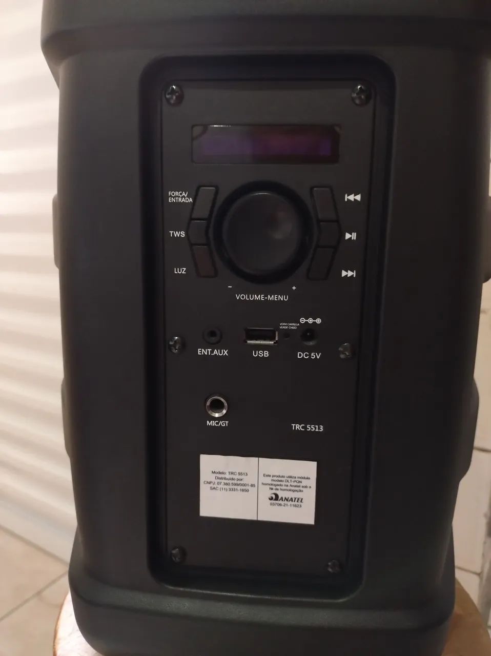 Caixa de som 130 watts rms com Bluetooth e pen drive rádio - Foto 3
